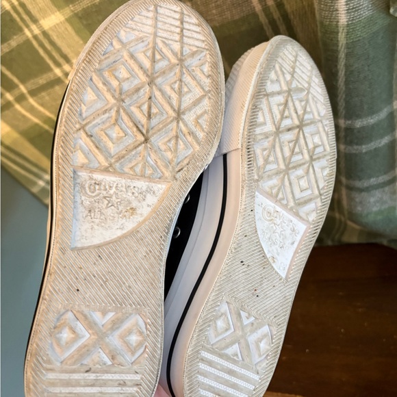 Converse All Star lift leather Low-Top platform Sneakers 8.5 - Picture 5 of 6